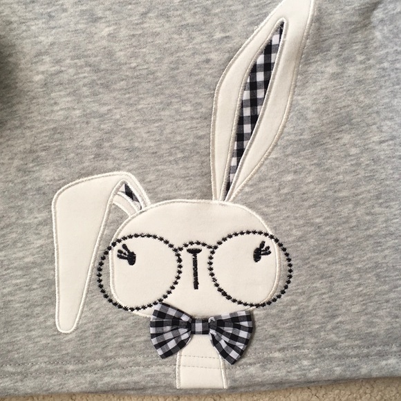 Girls Funkyberry Bunny Sweatshirt NWT 4/5 - Picture 2 of 4
